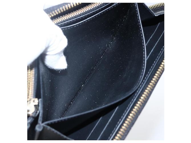 LOUIS VUITTON Monogram Vernis Nicolas Ghesquire Cartera Zippy M50370 Auth 169792 Blanco - vista 19