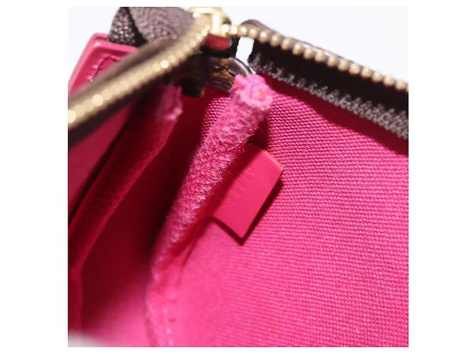 LOUIS VUITTON Monogram Vivienne Mini Pochette Accessori M69752 Auth 168215SAM Monogramma - vista 11