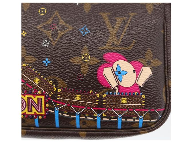 LOUIS VUITTON Monogram Vivienne Mini Pochette Accessori M69752 Auth 168215SAM Monogramma - vista 20