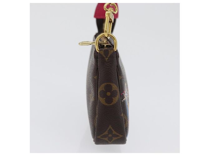 LOUIS VUITTON Monogram Vivienne Mini Pochette Accessori M69752 Auth 168215SAM Monogramma - vista 4