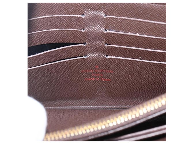 LOUIS VUITTON Damier Ebene Portefeuille Sistina Long Wallet N61747 Auth ep13090 - view 21