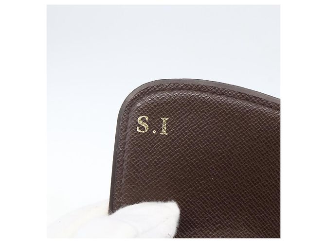 LOUIS VUITTON Damier Ebene Portefeuille Sistina Long Wallet N61747 Auth ep13090 - view 8