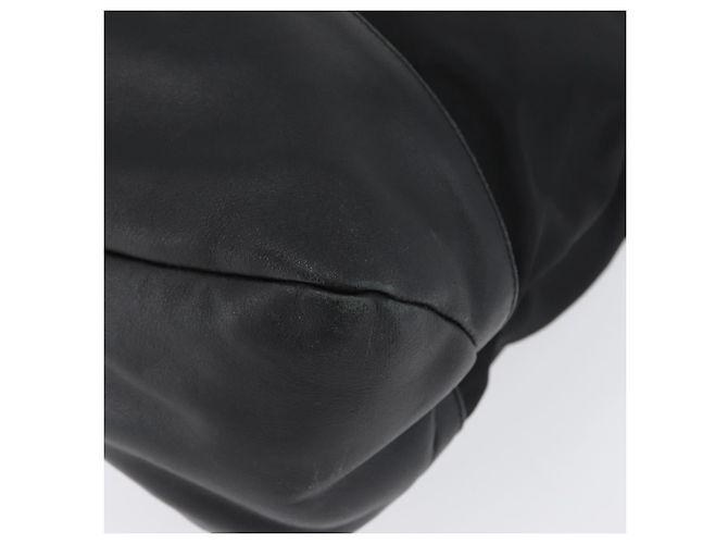 Borsa Tote Vala in Nylon Nero Argento Auth BA10741 di Salvatore Ferragamo - vista 13