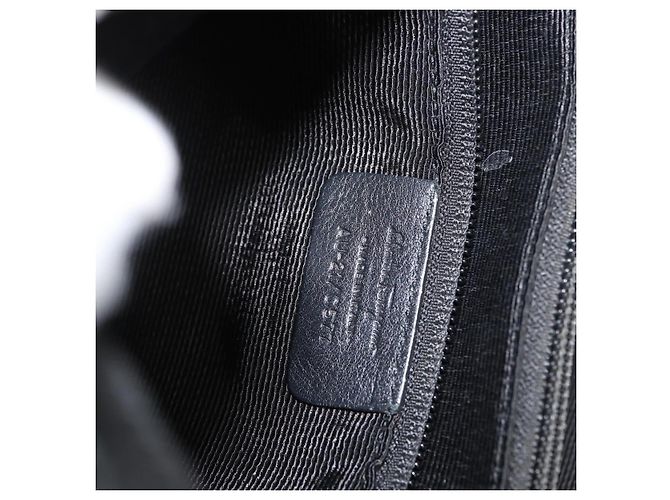 Borsa Tote Vala in Nylon Nero Argento Auth BA10741 di Salvatore Ferragamo - vista 25