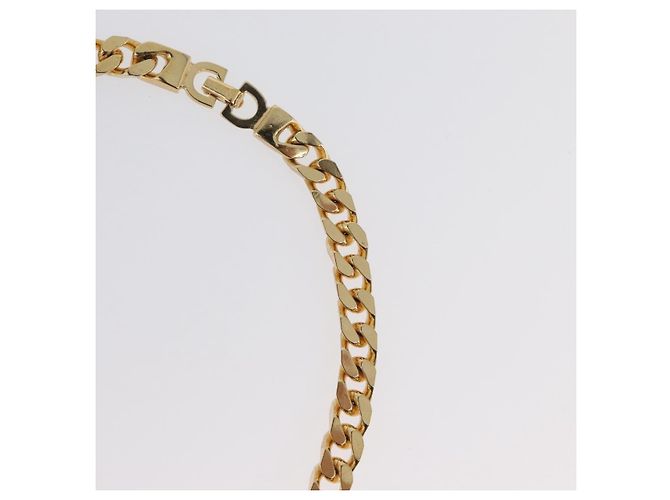 Collana in pietre colorate e strass Christian Dior metallo 2 pezzi Oro Auth am10776V - vista 16