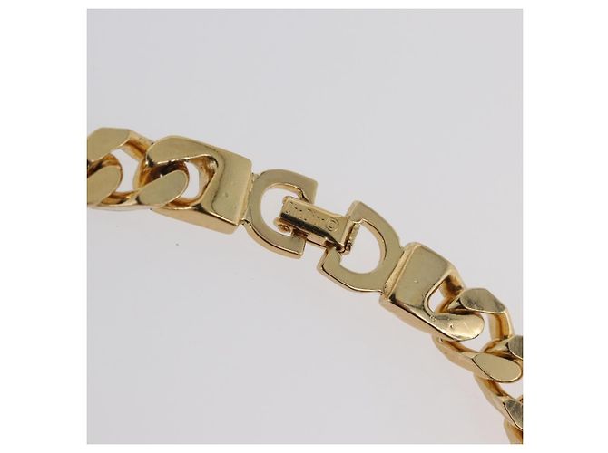 Collana in pietre colorate e strass Christian Dior metallo 2 pezzi Oro Auth am10776V - vista 17