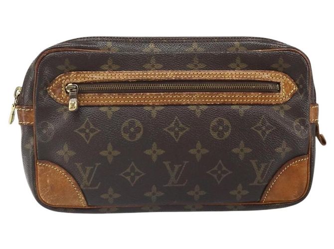 LOUIS VUITTON Clutch Marly Dragonne GM Monogram M51825 LV Auth ka2410 Monogramma - vista 13