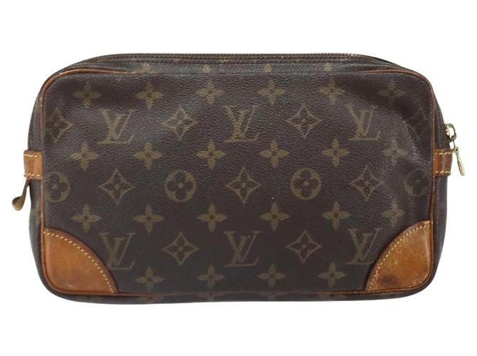 LOUIS VUITTON Clutch Marly Dragonne GM Monogram M51825 LV Auth ka2410 Monogramma - vista 2