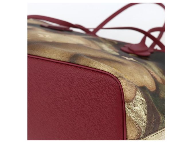 LOUIS VUITTON Masters Collection TITIAN Neverfull MM Tasche M43323 Auth 163468SAM Bordeaux - Ansicht 12