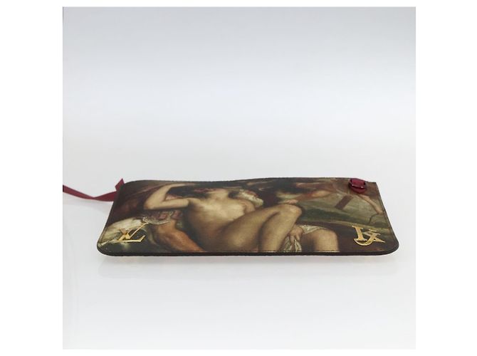 LOUIS VUITTON Masters Collection TITIAN Neverfull MM Tasche M43323 Auth 163468SAM Bordeaux - Ansicht 29