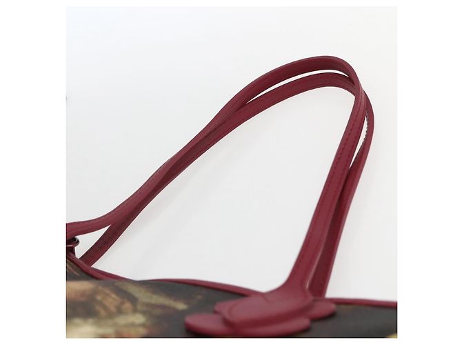 LOUIS VUITTON Masters Collection TITIAN Neverfull MM Tasche M43323 Auth 163468SAM Bordeaux - Ansicht 8