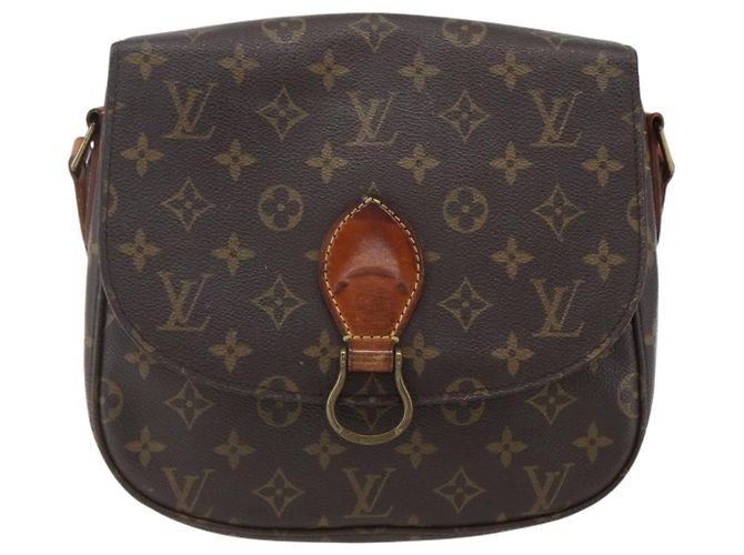 LOUIS VUITTON Borsa a Spalla Monogram Saint Cloud GM M51242 LV Auth 171967 Monogramma - vista 2