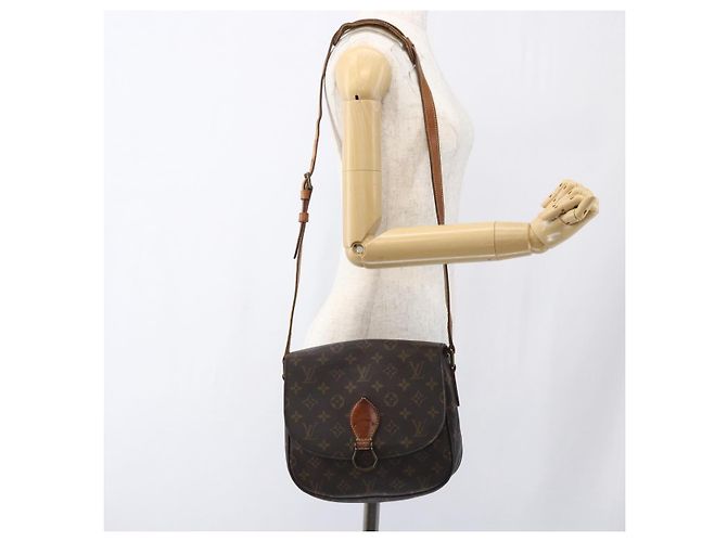 LOUIS VUITTON Borsa a Spalla Monogram Saint Cloud GM M51242 LV Auth 171967 Monogramma - vista 26