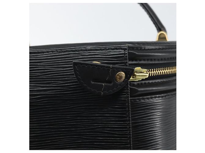 LOUIS VUITTON Borsa a Mano Epi Cannes Nera M48032 LV Auth 171621 Nero - vista 14