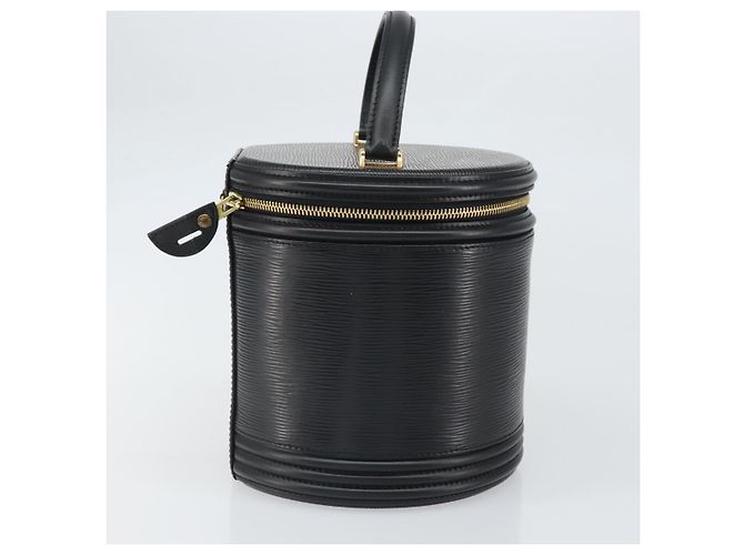 LOUIS VUITTON Borsa a Mano Epi Cannes Nera M48032 LV Auth 171621 Nero - vista 4
