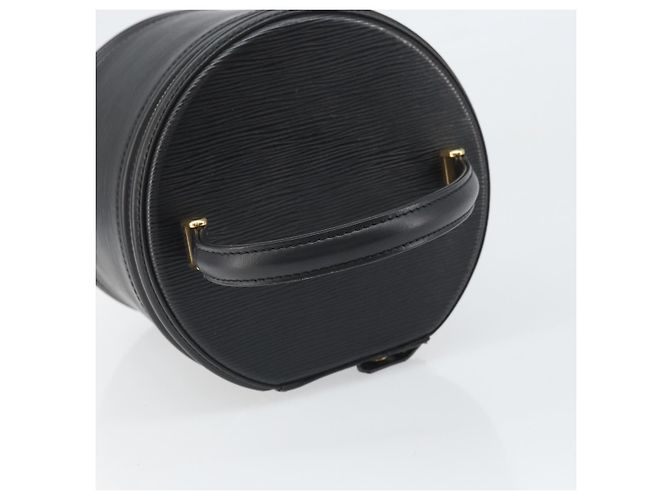 LOUIS VUITTON Borsa a Mano Epi Cannes Nera M48032 LV Auth 171621 Nero - vista 7