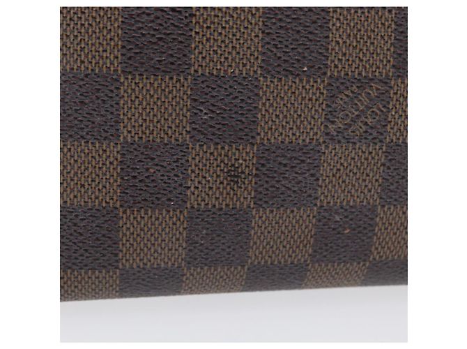 LOUIS VUITTON Pochette Cosmetica PM Damier Ebene N47516 Auth LV 171319 - vista 3
