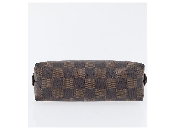 LOUIS VUITTON Pochette Cosmetica PM Damier Ebene N47516 Auth LV 171319 - vista 7