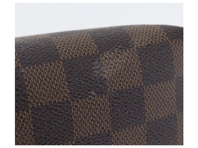 LOUIS VUITTON Pochette Cosmetica PM Damier Ebene N47516 Auth LV 171319 - vista 8