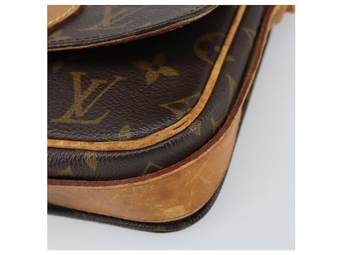 LOUIS VUITTON Borsa a Spalla Monogram Cartouchiere PM M51254 LV Auth BA10565 Monogramma - vista 10