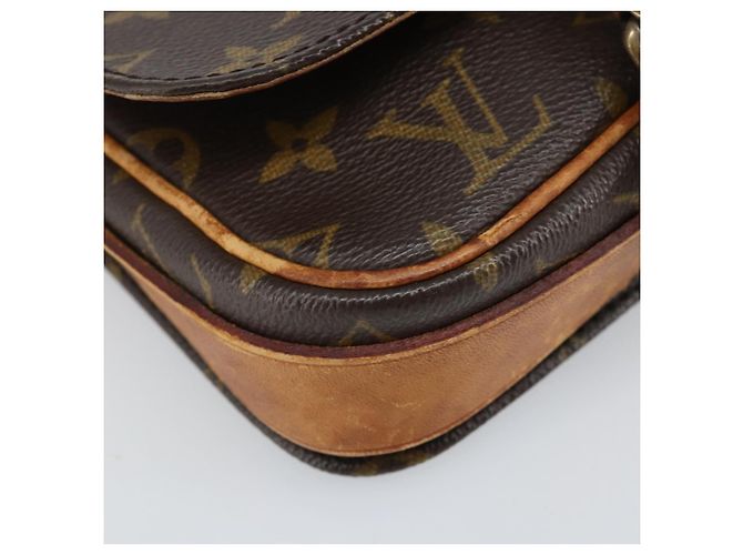 LOUIS VUITTON Borsa a Spalla Monogram Cartouchiere PM M51254 LV Auth BA10565 Monogramma - vista 11