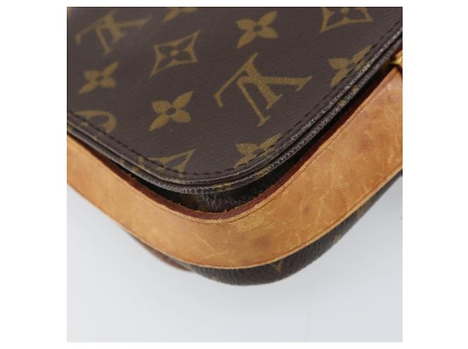 LOUIS VUITTON Borsa a Spalla Monogram Cartouchiere PM M51254 LV Auth BA10565 Monogramma - vista 13