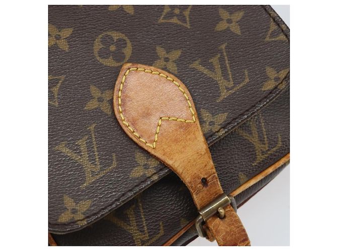 LOUIS VUITTON Borsa a Spalla Monogram Cartouchiere PM M51254 LV Auth BA10565 Monogramma - vista 16