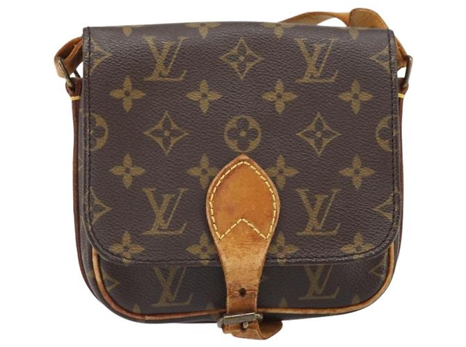LOUIS VUITTON Borsa a Spalla Monogram Cartouchiere PM M51254 LV Auth BA10565 Monogramma - vista 2