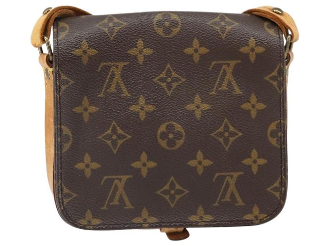 LOUIS VUITTON Borsa a Spalla Monogram Cartouchiere PM M51254 LV Auth BA10565 Monogramma - vista 3