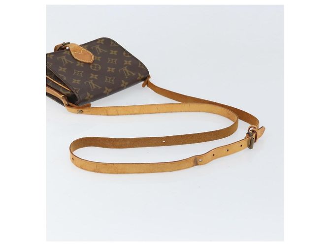 LOUIS VUITTON Borsa a Spalla Monogram Cartouchiere PM M51254 LV Auth BA10565 Monogramma - vista 7