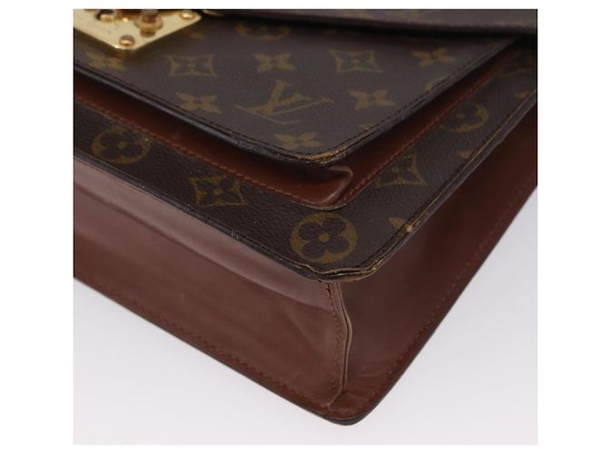 LOUIS VUITTON Borsa a Mano Monceau 28 Monogram M51185 LV Auth BA10595 Monogramma - vista 16