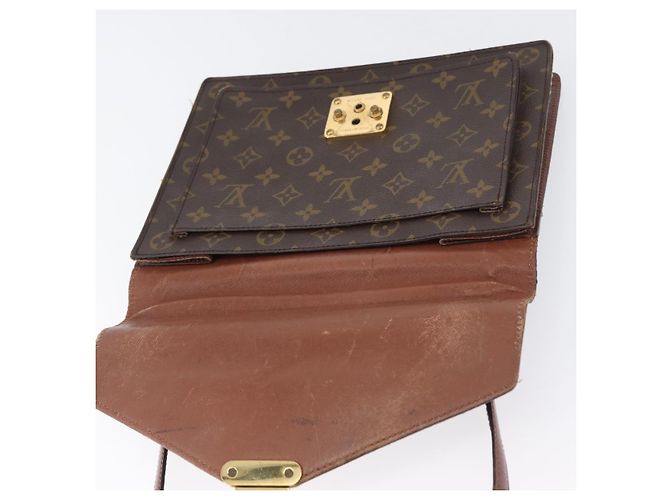 LOUIS VUITTON Borsa a Mano Monceau 28 Monogram M51185 LV Auth BA10595 Monogramma - vista 21