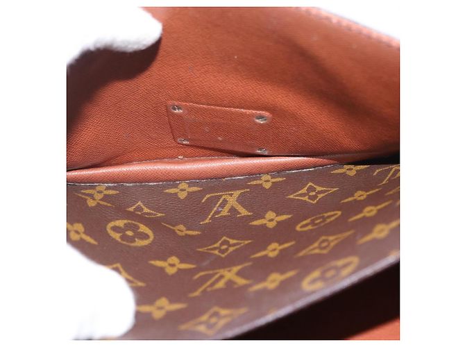 LOUIS VUITTON Borsa a Mano Monceau 28 Monogram M51185 LV Auth BA10595 Monogramma - vista 25