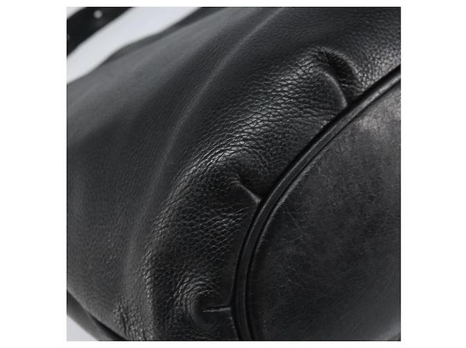 Gucci Borsa a Spalla in Pelle Nera e Oro Auth bs33277 Nero D'oro - vista 11