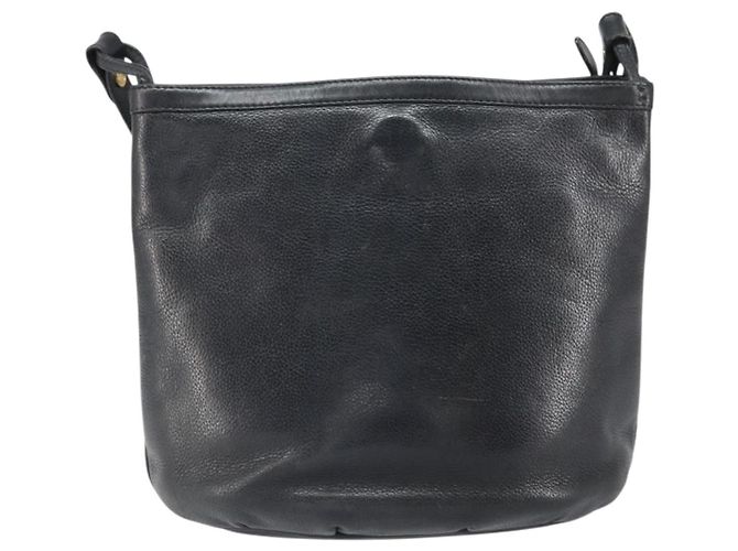 Gucci Borsa a Spalla in Pelle Nera e Oro Auth bs33277 Nero D'oro - vista 3