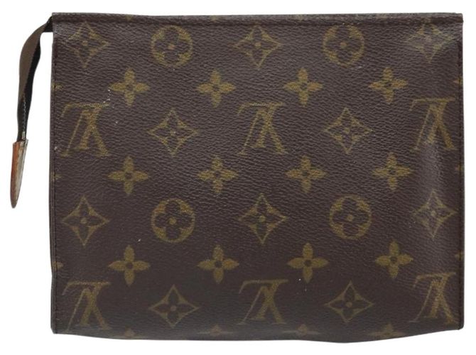 LOUIS VUITTON Poche Toilette Monogram 19 Pouch M47544 LV Auth ep13042 Monogramma - vista 2