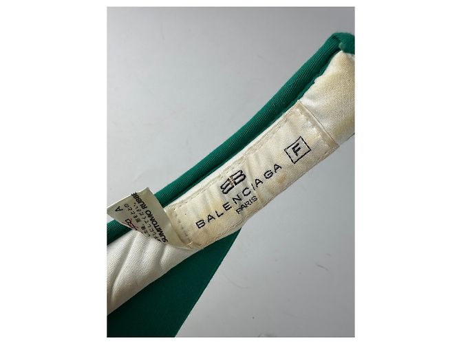 Vintage Balenciaga Suncape Grün Unisex - Ansicht 6