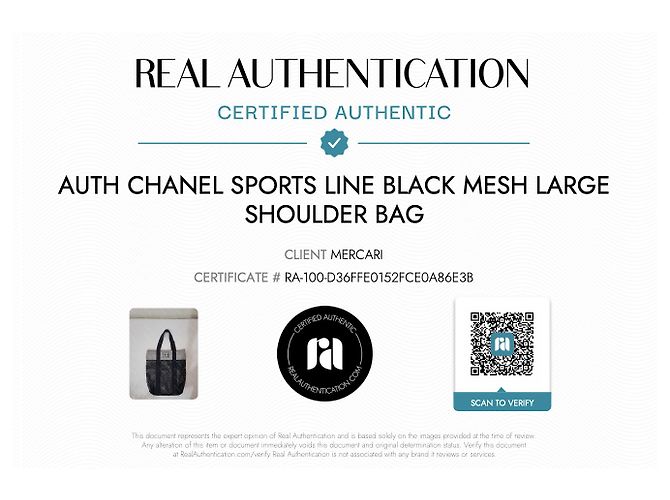 Coco rain Chanel borsa a spalla linea Sport nera in rete Nero - vista 3