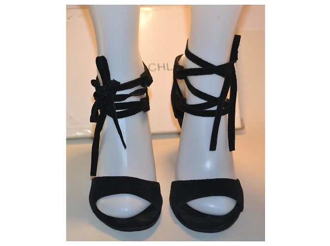 Sandali See by Chloé in scamosciato nero 36 - vista 2