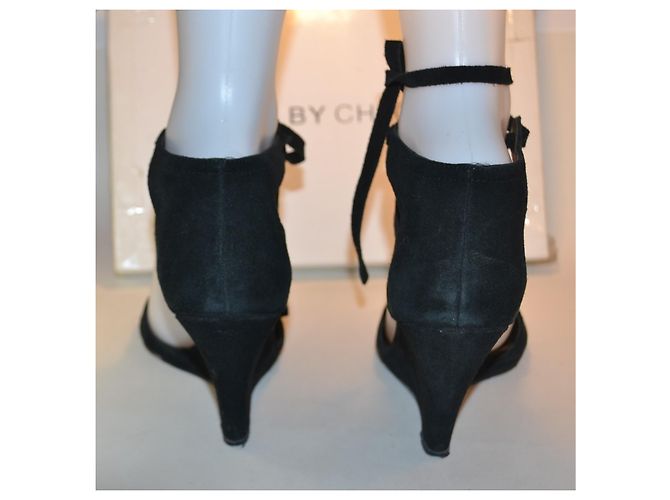 Sandali See by Chloé in scamosciato nero 36 - vista 3
