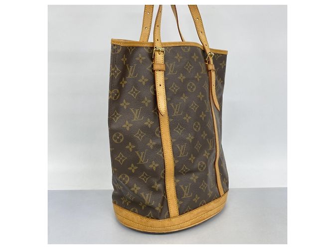 Borsa Tote Bucket GM Monogram Louis Vuitton Marrone - vista 2