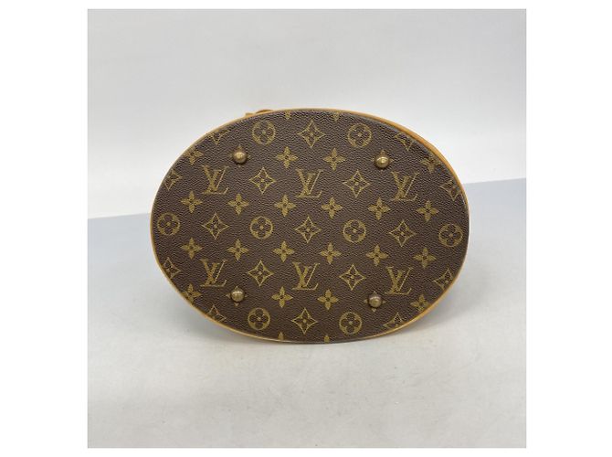 Borsa Tote Bucket GM Monogram Louis Vuitton Marrone - vista 3