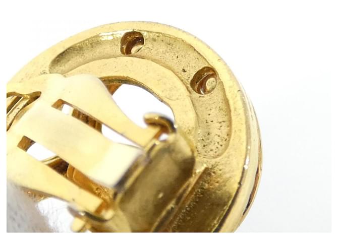 Orecchini a clip dorati Chanel D'oro - vista 3