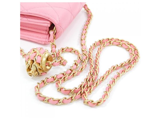 Borsa a mano rosa Chanel AP2704 - vista 5