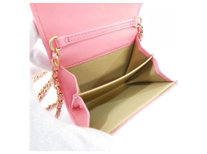 Borsa a mano rosa Chanel AP2704 - vista 8