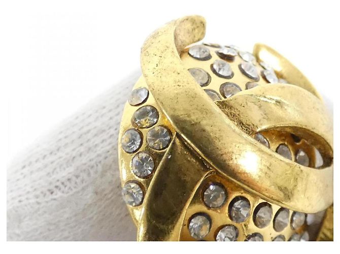 Orecchini a clip chiari e dorati di Chanel D'oro - vista 5