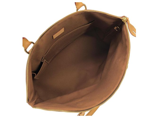 Louis Vuitton Monogram Lockit horizontale Handtasche Braun - Ansicht 7