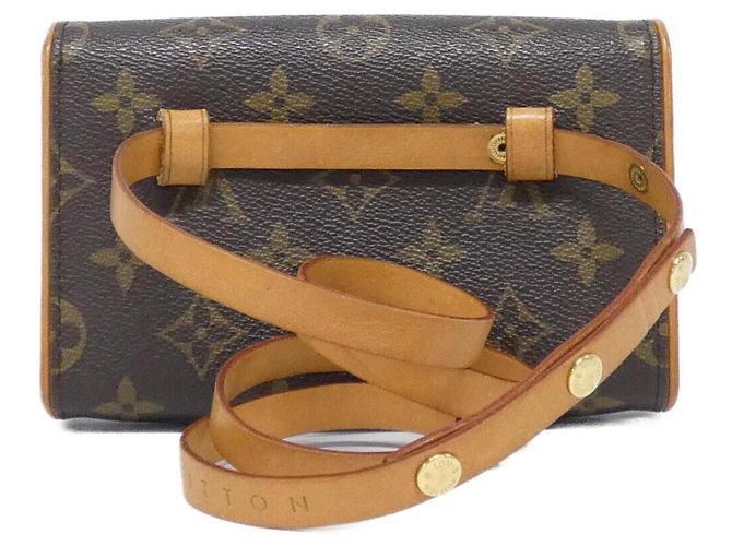 Borsa a vita Florentine Monogram Louis Vuitton Marrone - vista 2