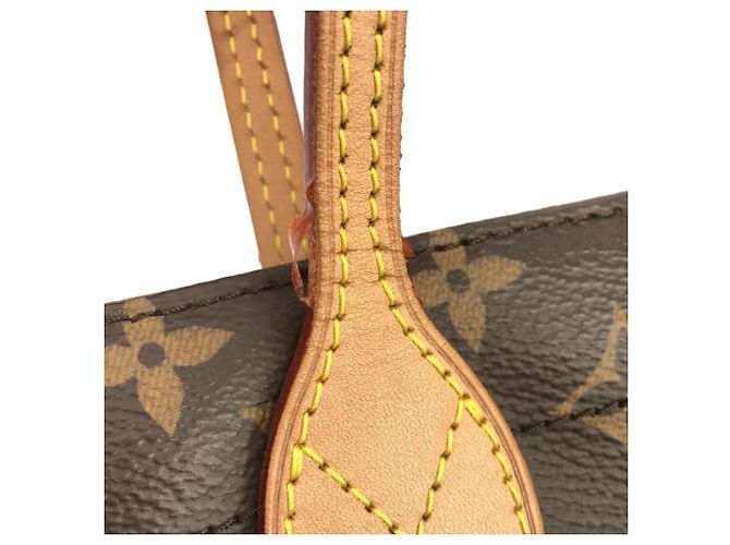 Borsa a Mano Carry It Monogram Louis Vuitton Marrone - vista 3