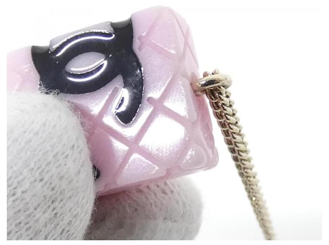 Bracciale Charm di Chanel Nero Rosa D'oro - vista 4